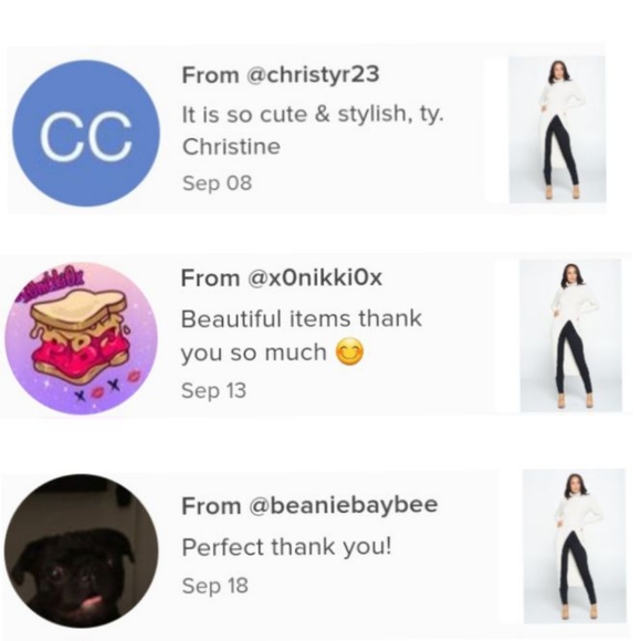 NIP Asymmetrical Mocha Sweater (S, M) 🩷LIVE show item - Picture 3 of 3